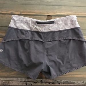 Lululemon speed shorts